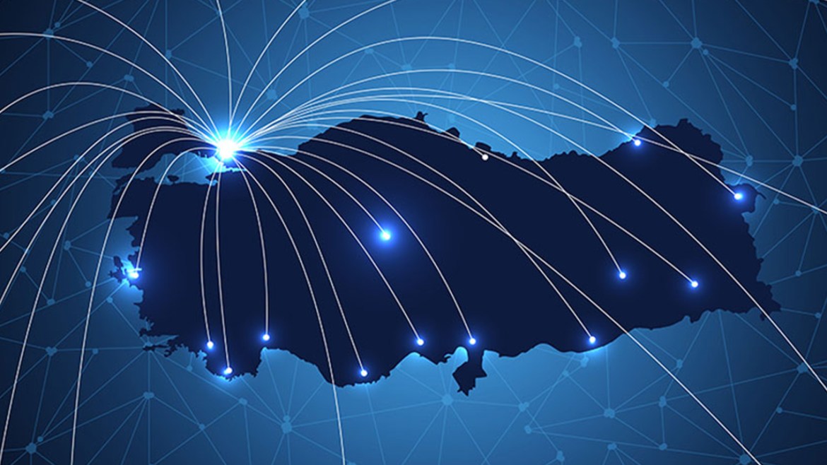 Türkiye lokasyonlu veri merkezi ağı