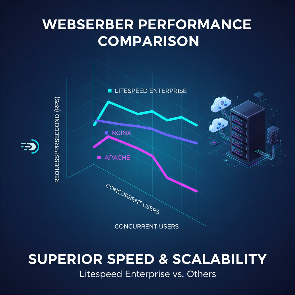 LiteSpeed Enterprise performans grafiği